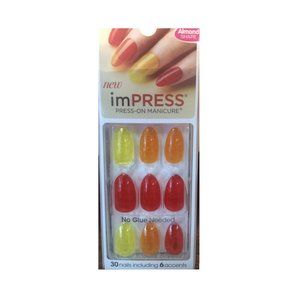 175.  Kiss ImPress Press On Nails, model: Ten Different Looks - 80055